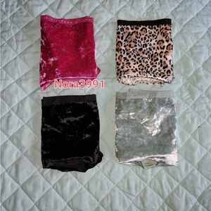 Victoria secret velvet shortie size XL NWT